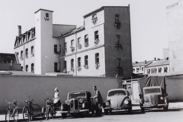 Firmenfuhrpark von uvex im Jahr 1948