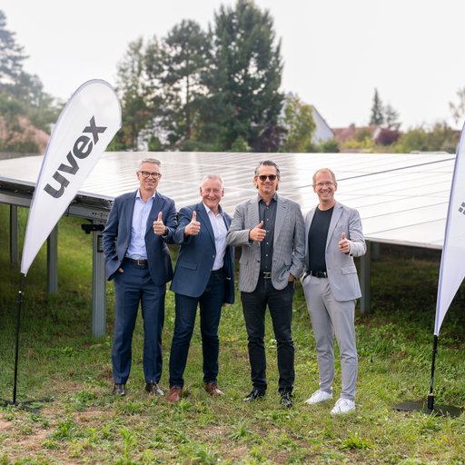 uvex group setzt auf grüne Energie durch Photovoltaik