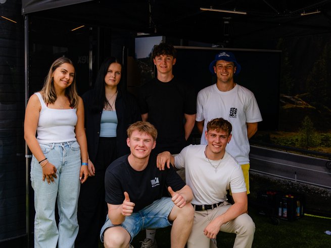 Gruppenbild der Auszubildenden